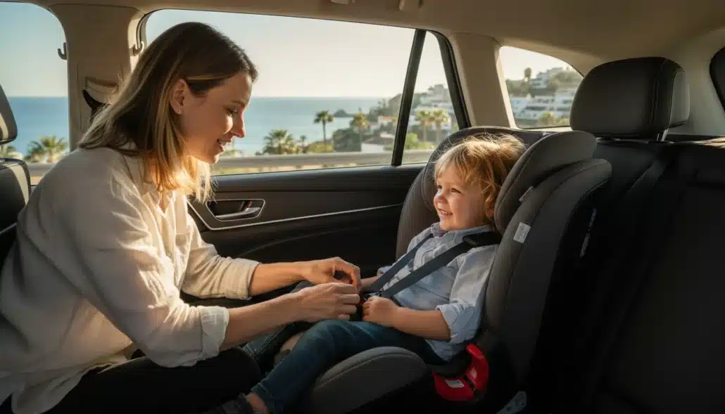 Traslado Aeropuerto Malaga A Marbella Con Silla Infantil